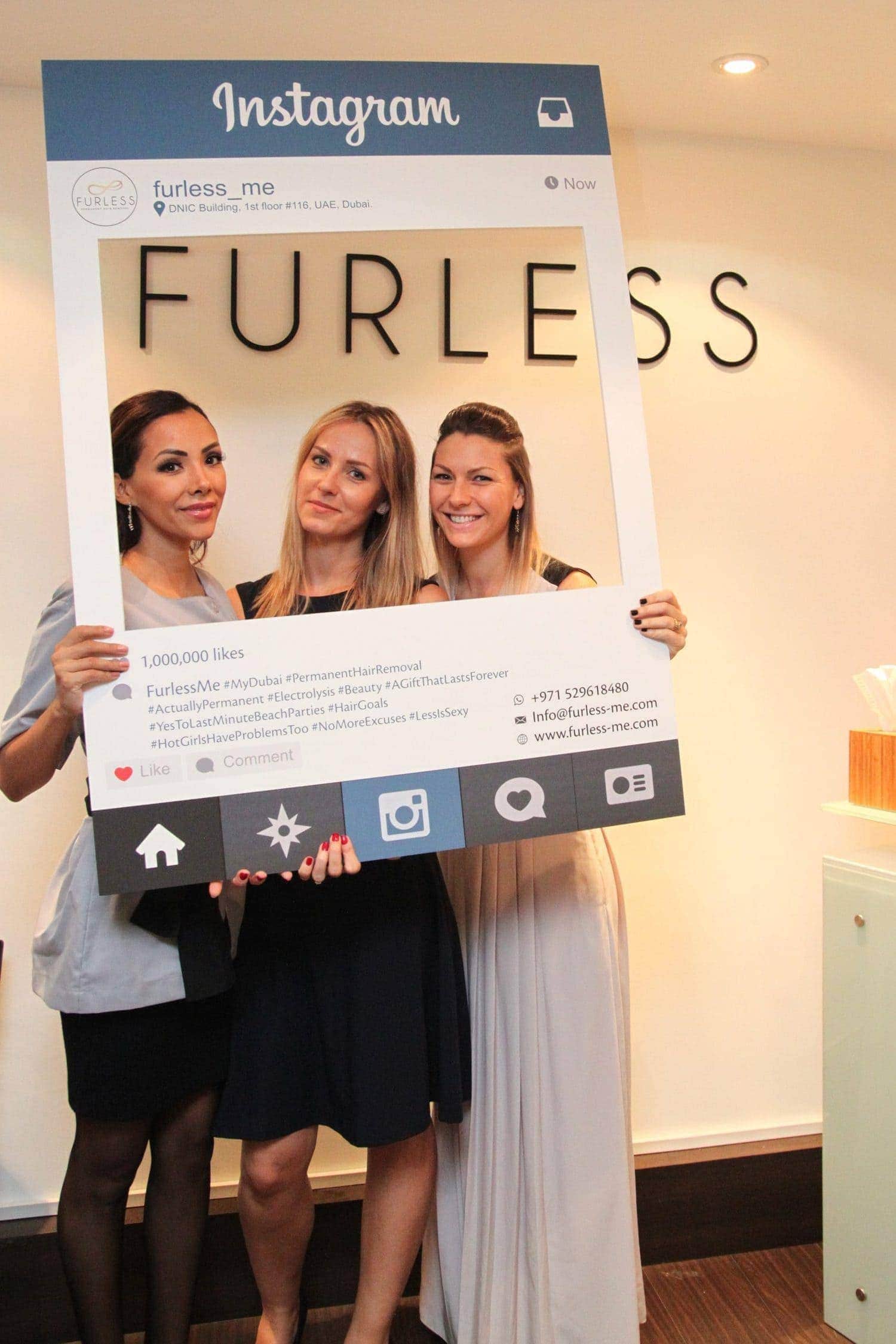 Furless Electrolysis Permanent Hair Removal Centre Grand Launch (from GoDubai)