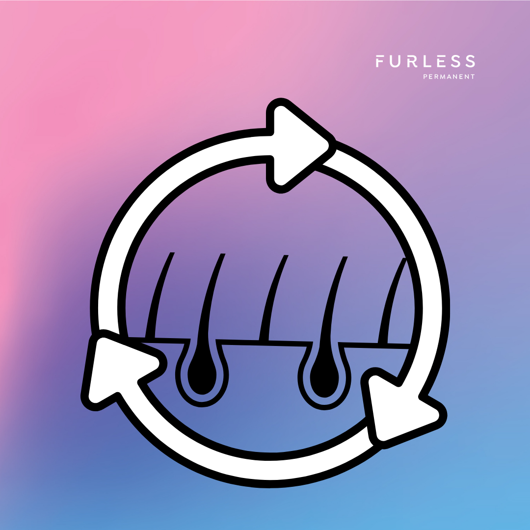 Hair growth cycle and why electrolysis